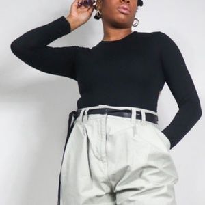 Back Cut-Out Bodysuit